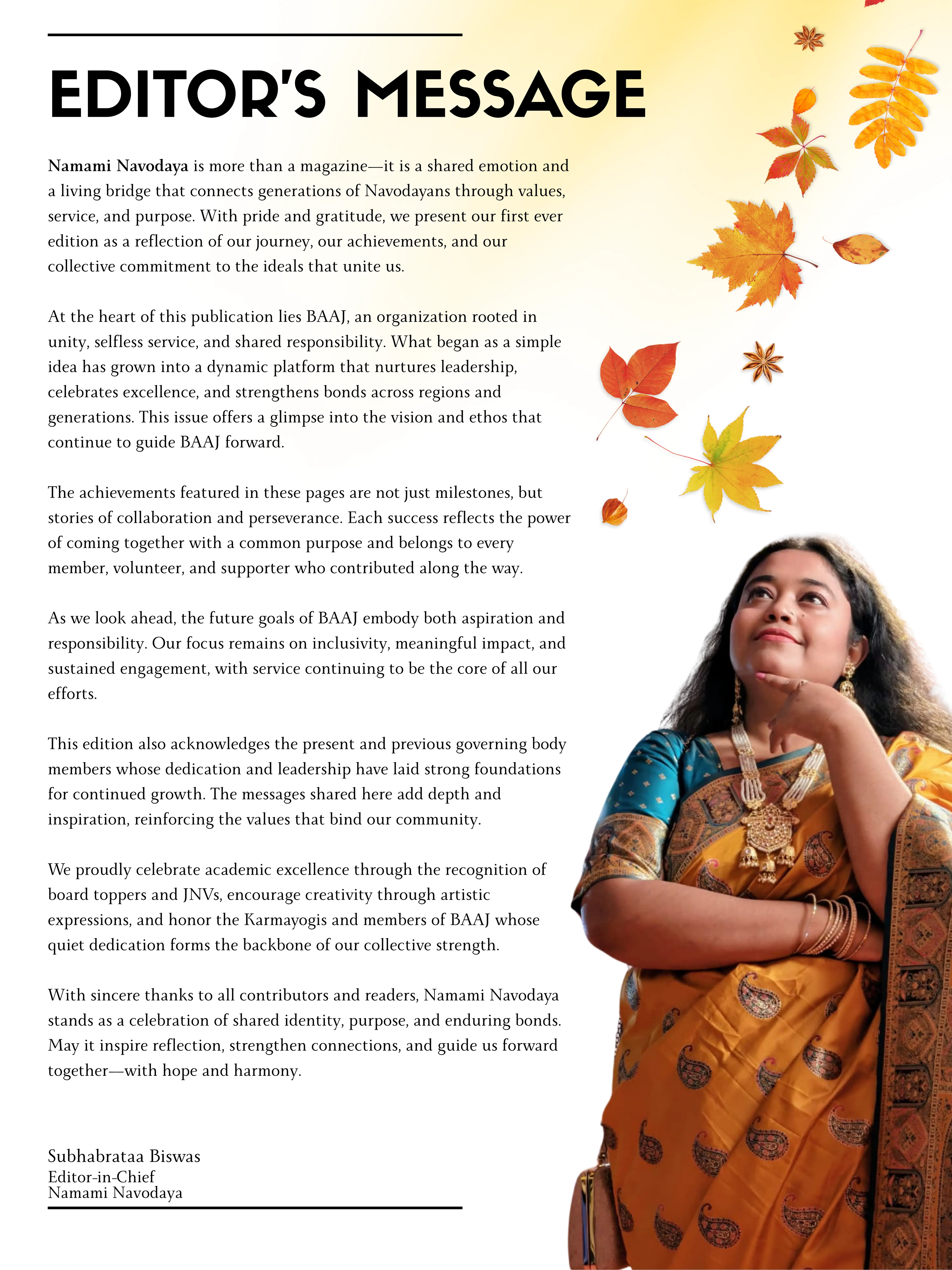 Editor's Note